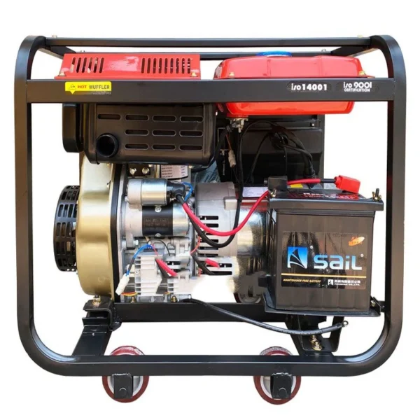 موتور برق دیزلی 7 کیلو وات کاما مدل KDE8800E - تصویر 3