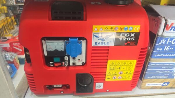 موتور برق ایگل مدل EGX1205 ظرفیت ۱ کیلووات تک فاز - تصویر 2