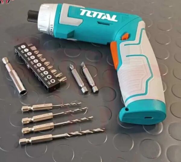 پیچ گوشتی شارژی توتال مدل TSDLI08025 ظرفیت 8 ولت - تصویر 4