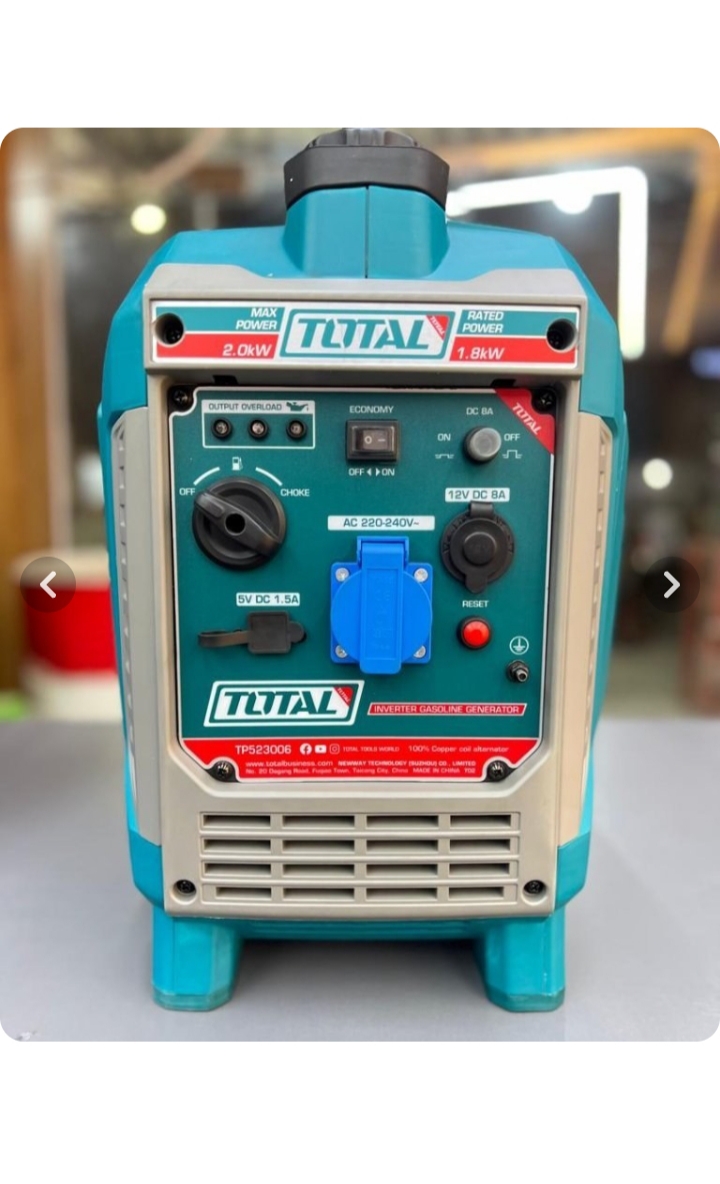 موتور برق 2000 وات سایلنت توتال مدل TP523006 - تصویر 3