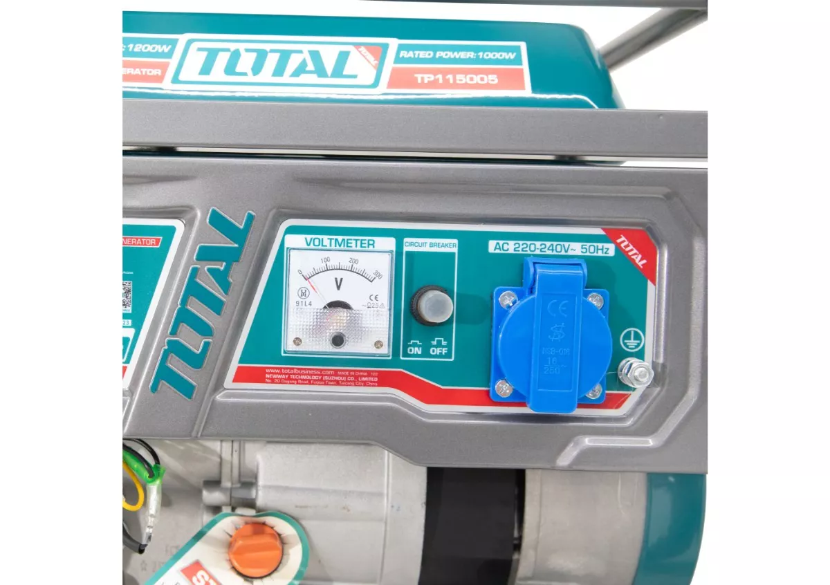موتوربرق بنزینی 1.2 کیلوواتی TotalTP115005 - تصویر 5