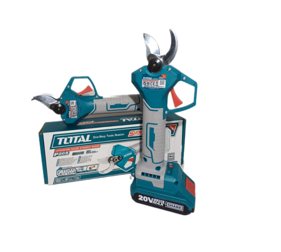 قیچی باغبانی شارژی توتال TSSLI20258 براشلس 20 ولت - تصویر 3