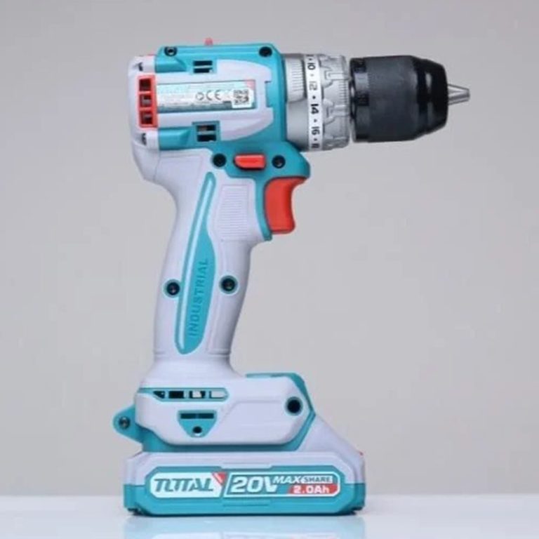 دریل پیچ گوشتی شارژی براشلس 20 ولت توتال مدل TDLI20668 نیوتن66 - تصویر 3
