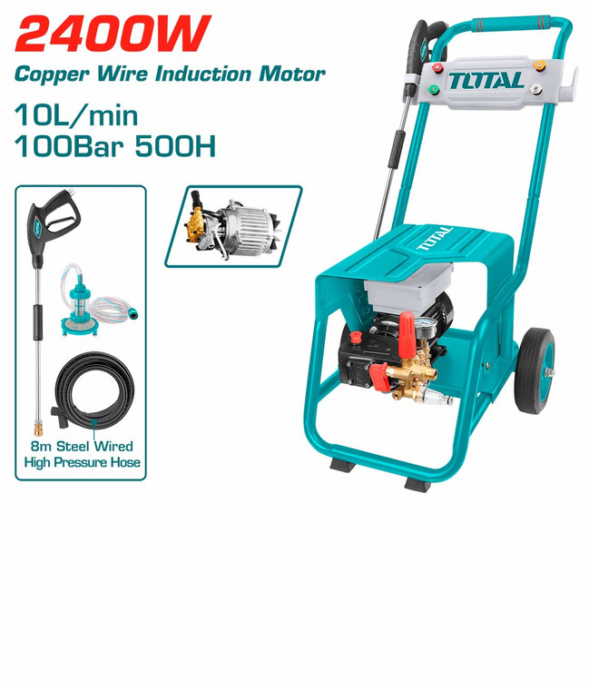 کارواش صنعتی ۲۴۰۰ وات توتال مدل TGT11176