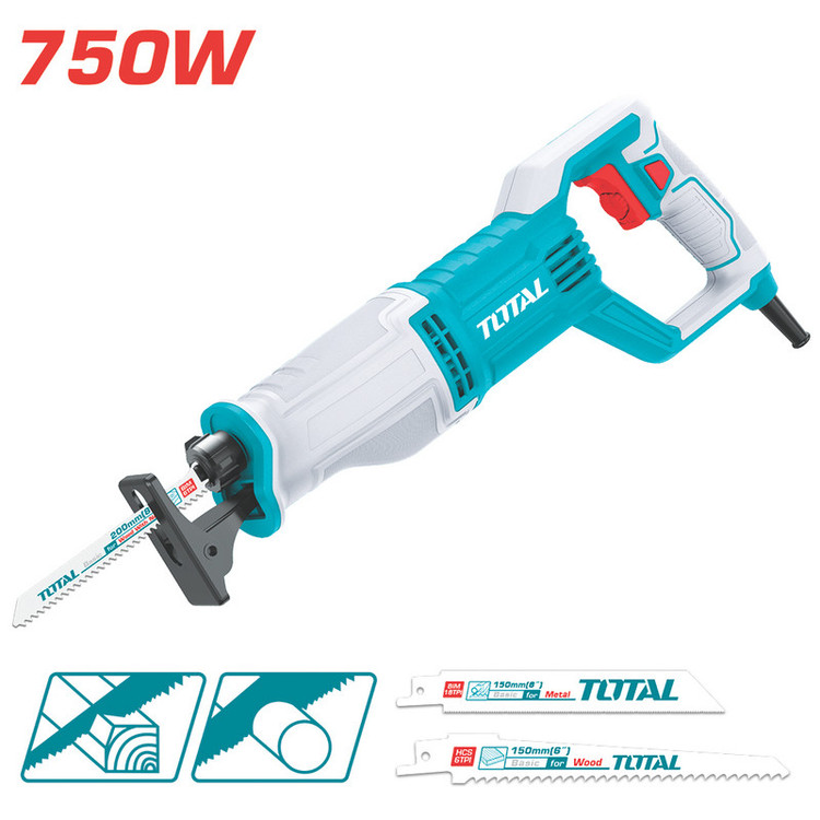 اره افقی بر توتال مدل TS100756 ظرفیت ۷۵۰ وات