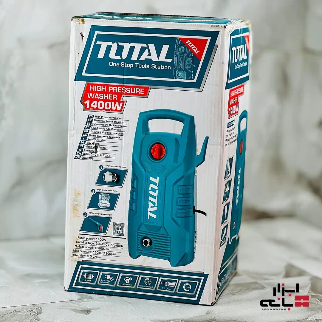 کارواش توتال 130 بار مدل TGT11316 - تصویر 2
